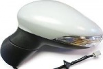 Ford Fiesta [12-17] Complete Electric Adjust Wing Mirror Unit - Primed